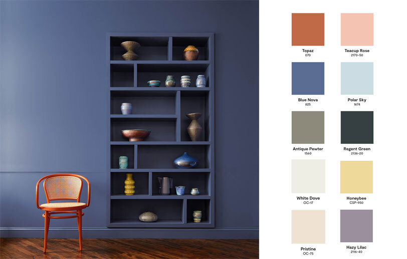 Колір 2024 року Blue Nova 825