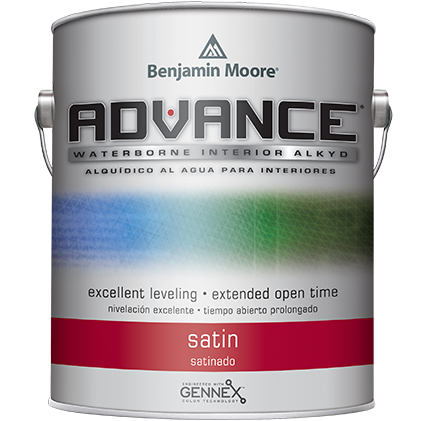 ADVANCE Interior Paint- Satin алкідна емаль для дерев’яних і металевих поверхонь